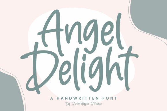 Angel Delight: A Sweet Brushed Font for Creative Branding