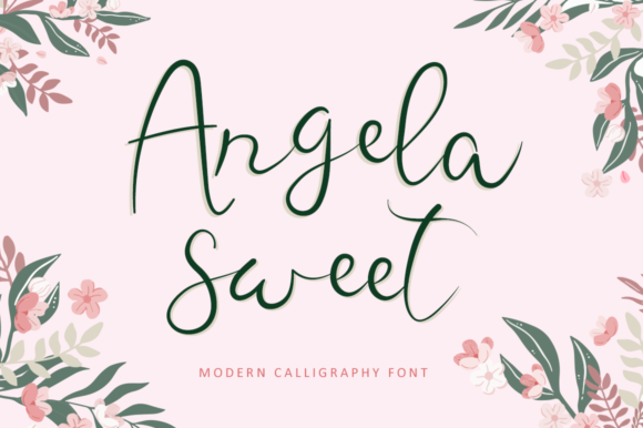 Angela Sweet: A Delicate and Elegant Handwritten Font for Branding