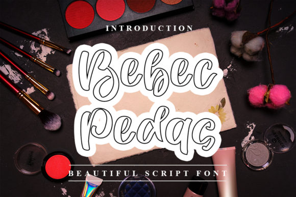 Bebec Pedas: A Sweet Display Font for Creative Branding