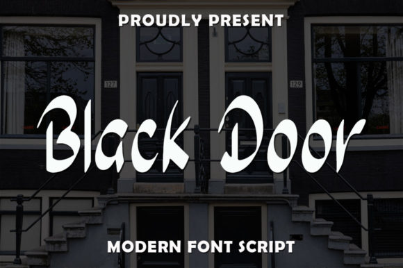 Black Door: A Modern Handwritten Font for Web Design