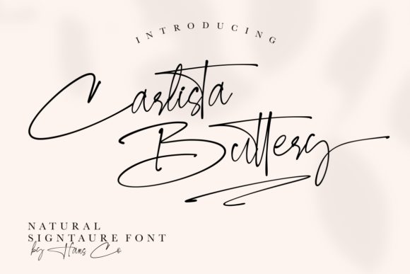 Carlista Buttery: A Smooth Script for Elegant Projects