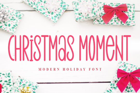 Christmas Moment: A Versatile Font for Creative Branding