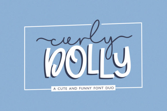 Curly Dolly: A Versatile Font for Eye-Catching Brand Content