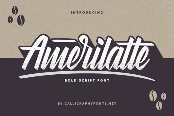 Discover Amerilatte: A Bold and Stylish Handwritten Font