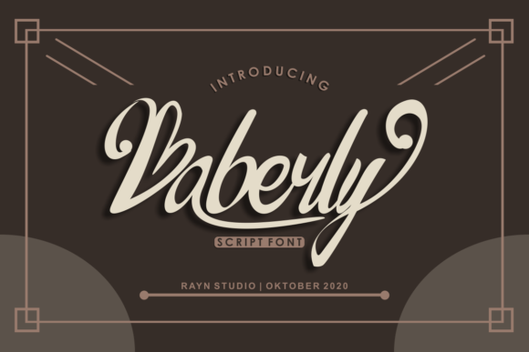 Discover Baberly: The Perfect Handwritten Font for Makers