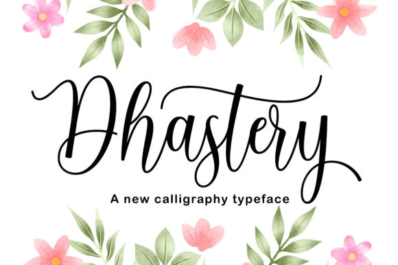 Discover Dhastery: A Graceful Handwritten Font for Elegant Branding