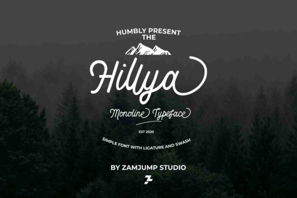 Discover Hillya: A Versatile Script Font for Creative Branding