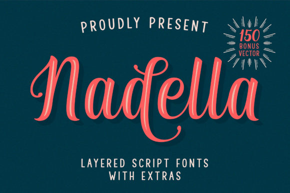 Elevate Your Brand with Nadella: A Versatile Script Font