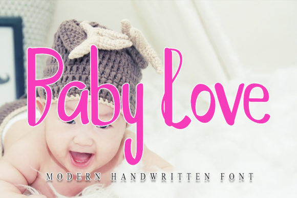 Enhance Your Brand with Baby Love: A Delicate Script Font