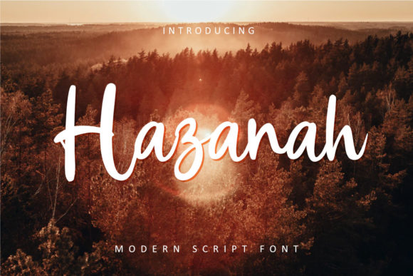 Enhance Your Brand with Hazanah: A Beautiful Handwritten Font