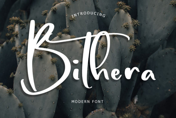 Enhance Your Campaigns with Bithera: A Modern Handwritten Font
