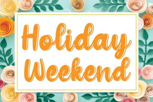 Introducing Holiday Weekend: A Versatile Handwritten Font