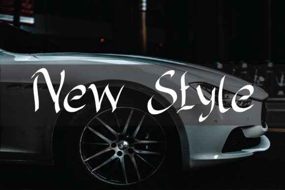 Introducing New Style: A Versatile Handwritten Font