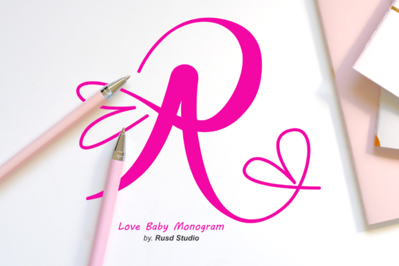 Love Baby Monogram: A Font for Elegant Branding