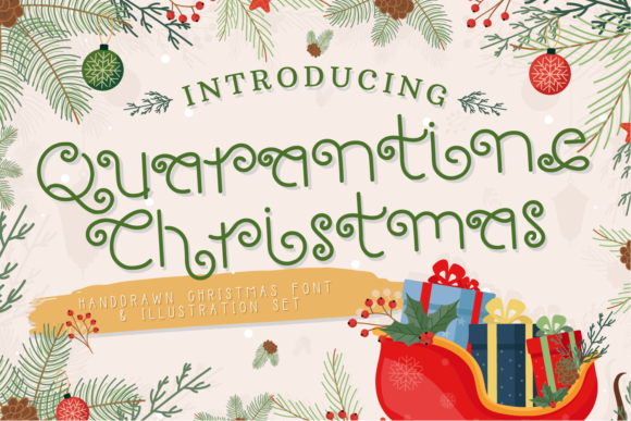 Quarantine Christmas: A Charming Font for Your Brand