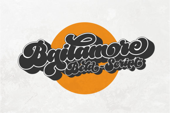 Transform Your Brand with Bailamore: A Retro Handwritten Font