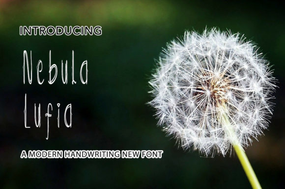 Transform Your Brand with Nebula Lufia: A Charming Handwritten Font